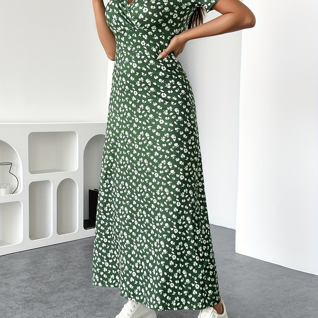 Elise Ruffle Knit Dress