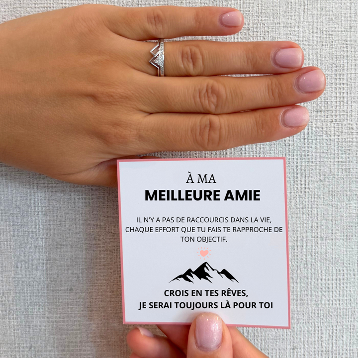 À Ma Meilleure Amie - Bague Montagne I Ajustable