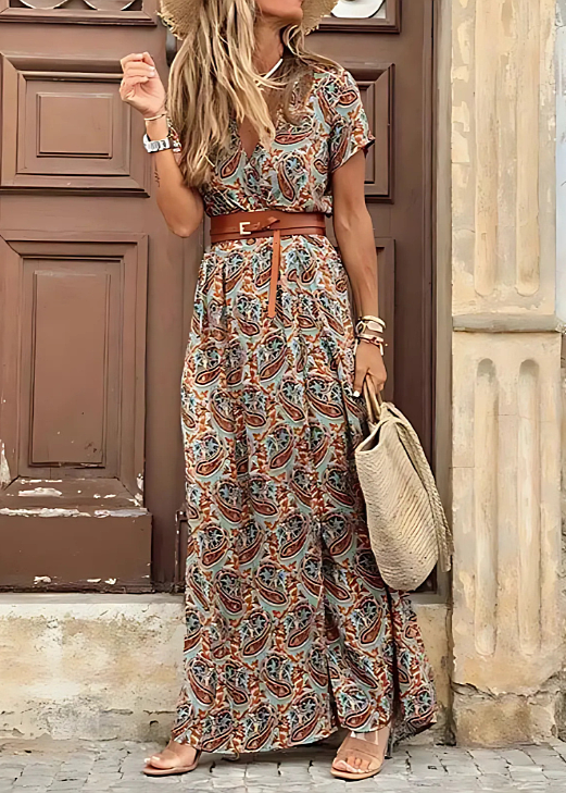 Vera - Elegant Bohemian Maxi Dress