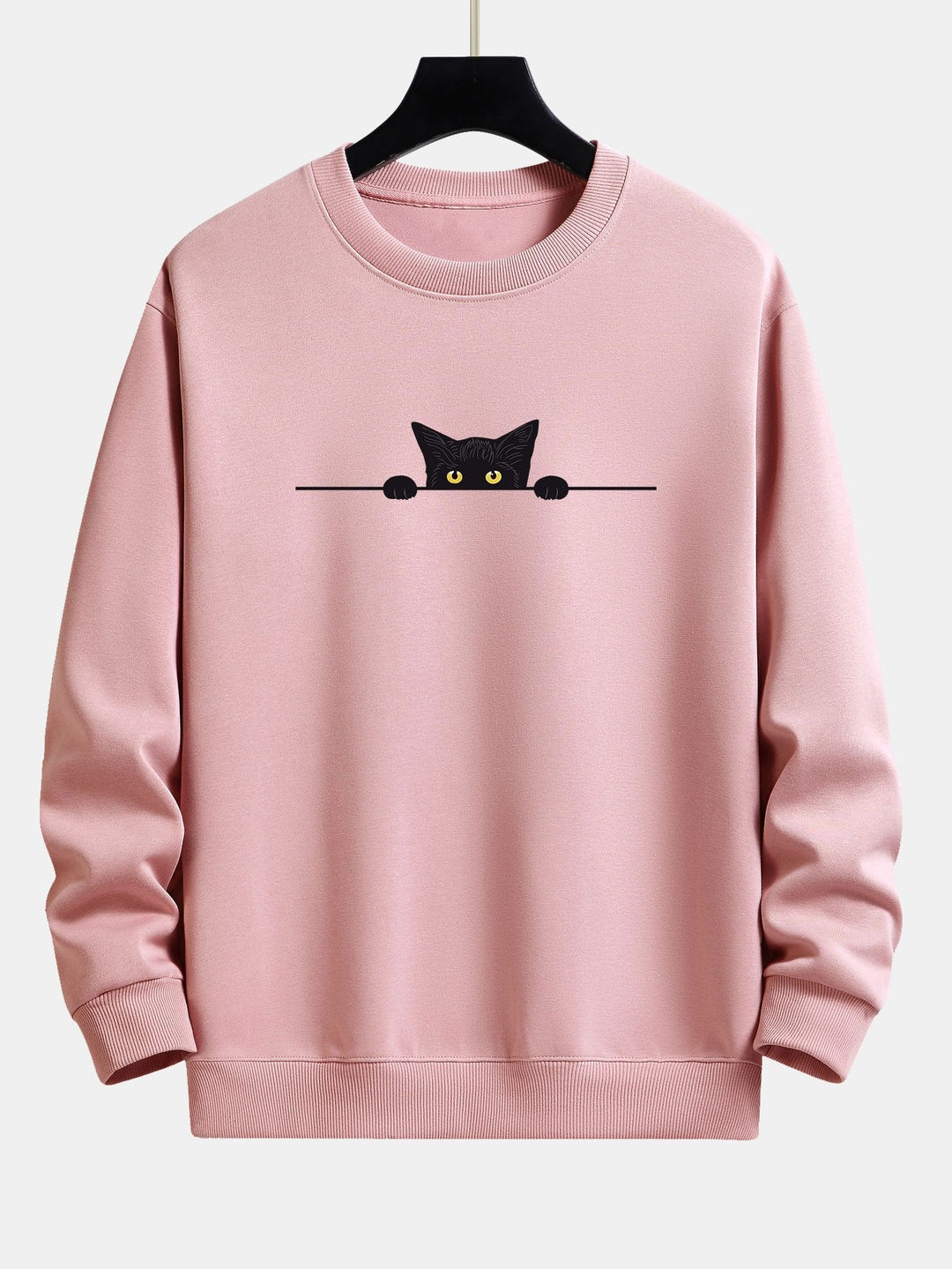 Sweat-shirt Black Cat Imprime RELORD FIT