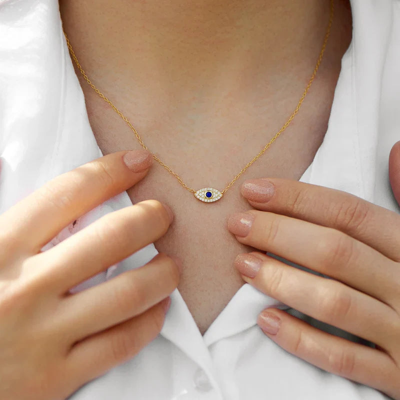 À Ma Femme - Collier Œil Énergie Positive