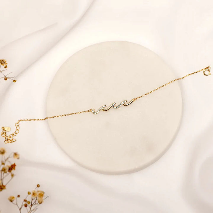 À Ma Soeur - Bracelet Vague - Toujours Ensemble