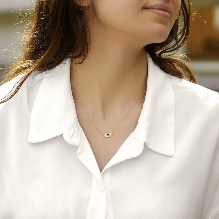 À Ma Femme - Collier Œil Énergie Positive