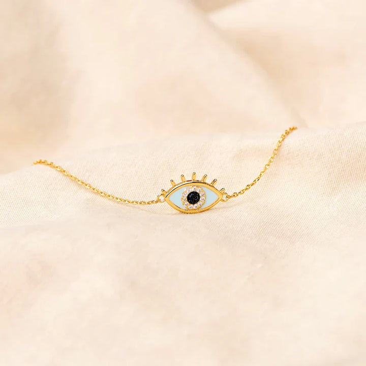 À Ma Fille - Bracelet Œil Énergie Positive