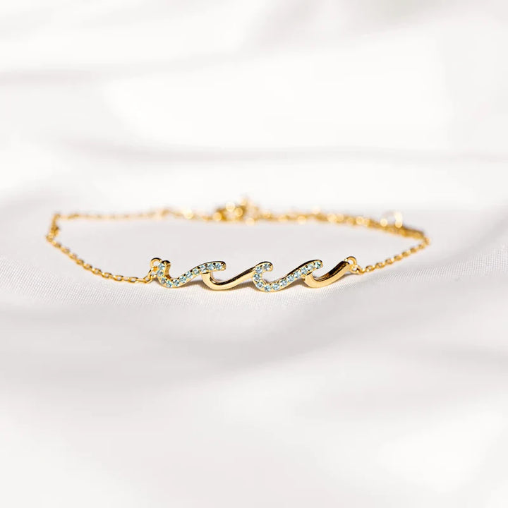 À Ma Meilleure Amie - Bracelet Vague - Toujours Ensemble