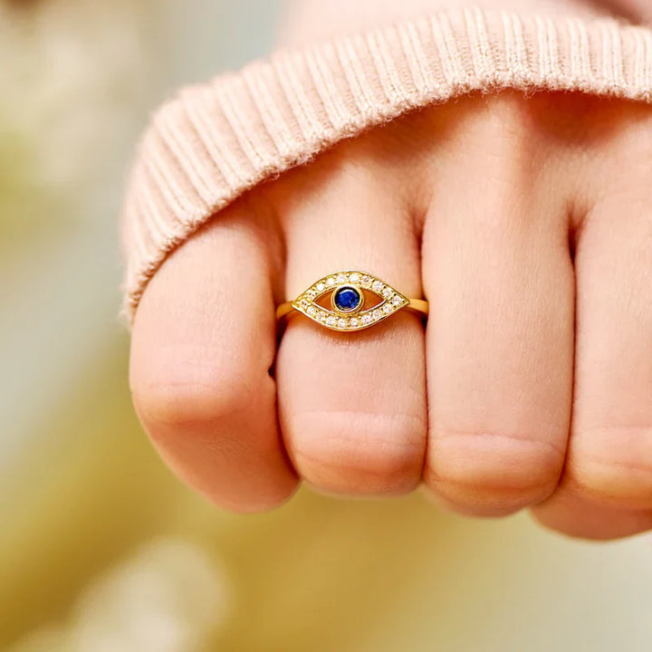 À Ma Femme - Bague Œil Énergie Positive I Ajustable